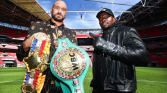 Tyson Fury v Dillian Whyte: Fighters set for all-British heavyweight world-title face-off