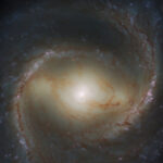Hubble recorded a disallowed spiral galaxy