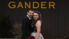 South Carolina couple weds at Gander airport after falling in love with Come From Away