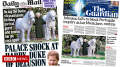 The Papers: ‘Palace shock’ at Harry interview, and Queen is 96