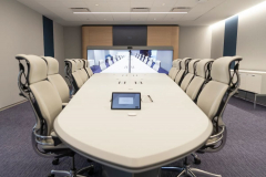 A Trapezoid? Office Conference Tables Take New Shape in the Hybrid-Work Era