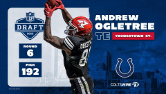 2022 NFL draft: Colts choose TE Andrew Ogletree with No. 192 total choice