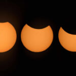 The veryfirst partial solar eclipse of 2022 wowed audiences