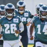 Eagles land exterior the top-20 of a PFF ranking of NFL RB systems for 2022