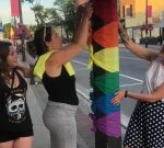 Little Ontario town rallies to change Pride decors after flags cut up, damaged