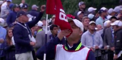 Matt Fitzpatrick’s caddie kissed the flag on the 18th hole after U.S. Open win and golf fans enjoyed it