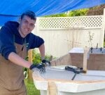 This Vancouver household constructed a sailboat in time for its maiden trip on Father’s Day. Then it was taken