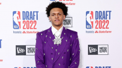 Fans had jokes after Paolo Banchero revealed up to the NBA draft using a jaw-dropping purple match