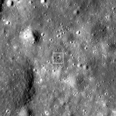 NASA’s Lunar Reconnaissance Orbiter Spots Rocket Impact Site on Moon