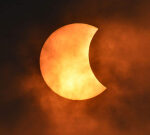 NASA’s SDO taped the peak of the solar eclipse in area