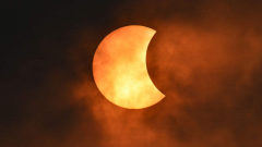 NASA’s SDO taped the peak of the solar eclipse in area