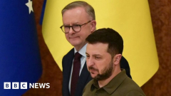 Ukraine war: Australian PM sees Kyiv, promises more military help