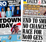 The Papers: ‘Meltdown Monday’ and ‘Race for No10 gets individual’