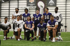 Ravens’ novices report for training camp