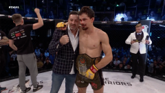 Cage Warriors 141 results: George Hardwick folds Kyle Driscoll with slick body punch to win uninhabited title