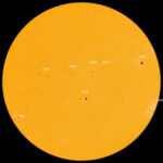 A sunspot blewup and produced a solar tsunami