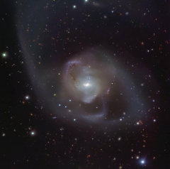 ESO’s telescope recorded a amazing cosmic dance