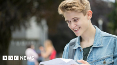 Trainees wait for A-level, T-level and BTec results