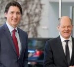 Ukraine calls on Canada to cancel gas turbine sanctions waiver as German chancellor set to goto