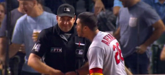 MLB fans crushed this ump for smiling after ejecting Nolan Arenado following an horrible call