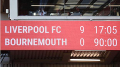 ‘It might haveactually been 14’ -equalling Liverpool make declaration