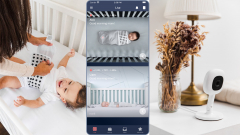 NANIT includes Split Screen function to its child screen