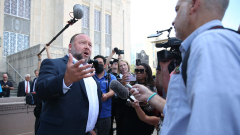 ‘Your lawyers messed up’: Alex Jones faced with texts from his phone in Sandy Hook characterassassination trial