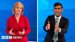 Liz Truss and Rishi Sunak row over economiccrisis caution in newest TELEVISION clash