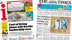 The Papers: Voters’ expense of living worries and dryspell days away