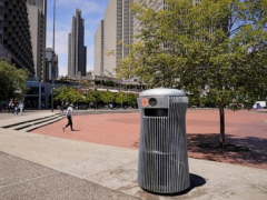 What takes years and expenses $20K? A San Francisco garbage can