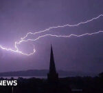 Thunderstorms start in the UK after heatwave