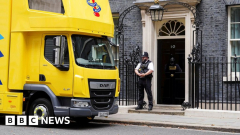 No 10 safeguards PM’s vacation as elimination vans seen in Downing Street