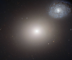 Hubble found a enormous black hole that is 4.5 billion times bigger than Sun