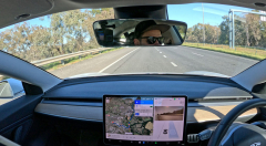 Existing Teslas relocation to Tesla Vision in mostcurrent softwareapplication upgrade