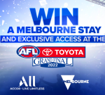 Win a journey to the AFL Grand Final in Melbourne