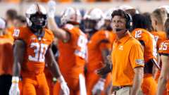 Oklahoma State coach Mike Gundy not persuaded 12-group playoff is finest for college football