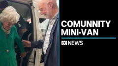 Neighborhood mini-van huge aid for senior of local town