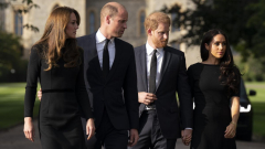Queen Elizabeth II’s death: Former ‘fab 4’ Prince William, Kate Middleton Princess of Wales, Prince Harry and Meghan Markle reunite at Buckingham Palace to welcome Queen’s casket