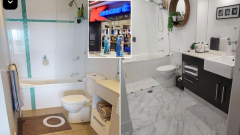 Kmart Australia consumer’s legendary DIY restroom remodeling