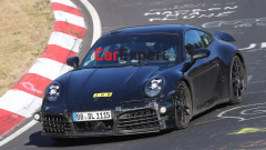 Porsche 911 hybrid spied