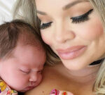 YouTube star Trisha Paytas knocked over ‘dangerous’ information in image of newborn child