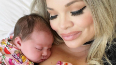 YouTube star Trisha Paytas knocked over ‘dangerous’ information in image of newborn child