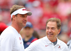 Lane Kiffin states ‘let’s go beat the state of Alabama today and go Vols’
