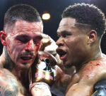 Devin Haney v George Kambosos Jr: American keeps world titles as Australian fighter falls brief in bloody rematch