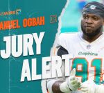 Dolphins Emmanuel Ogbah doubtful to return with back injury