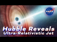 Ultra-speedy jet found blasting from 2 neutron star crash