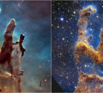NASA releases brand-new, more vibrant images of the wellknown Pillars of Creation