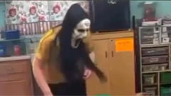 ‘Are you being bad?’ Video of daycare employees frightening kids with Scream mask goes viral