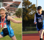 Champ racewalker Heather Lee holds 9 world records. Oh, and she’s 95 years old