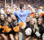 Tennessee’s dance group surprised the crowd with a surprise addition to its regular